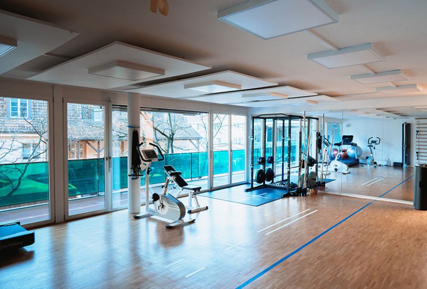 Fitnessraum Physiotherapie Dreysprung in Dornach
